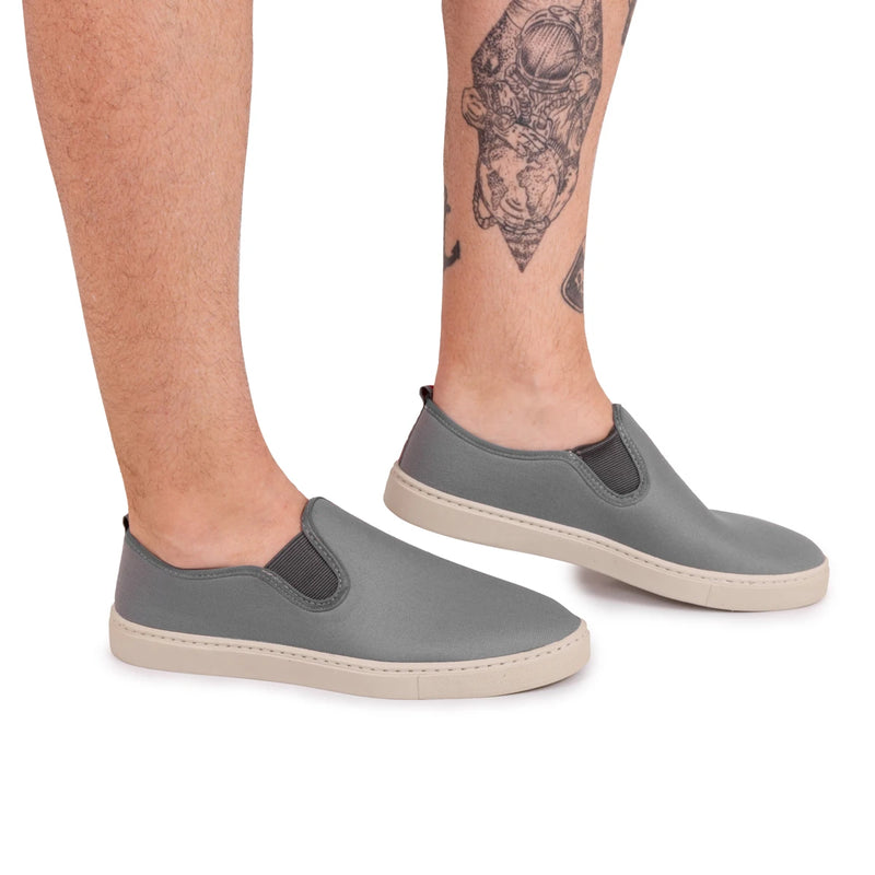 Tenis Masculino Slip On Sapatênis Calce Fácil Super Leve Confortável Promoç?