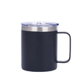 Caneca Térmica 350ml Café Isolada Aço Desativado Com Alça Viagem Vácuo Pare