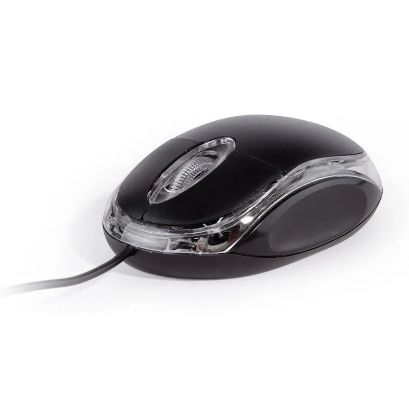 Mouse 800dpi USB com fio para jogos PC, laptop, notebook DVR, NVR