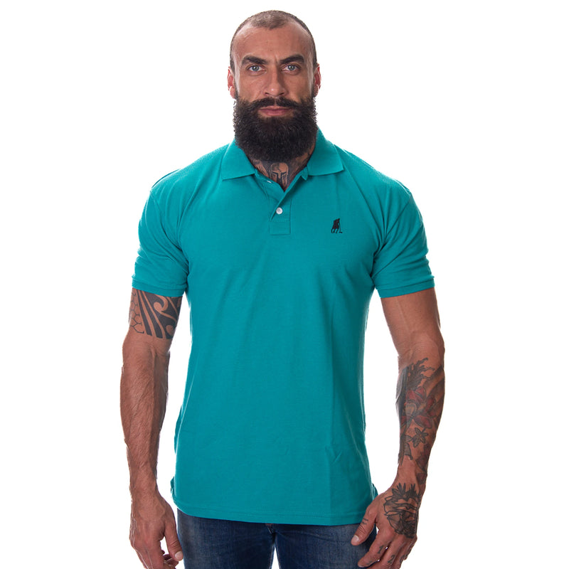 Kit 5 Camisas Gola Polo Masculina Piquet de Algodão