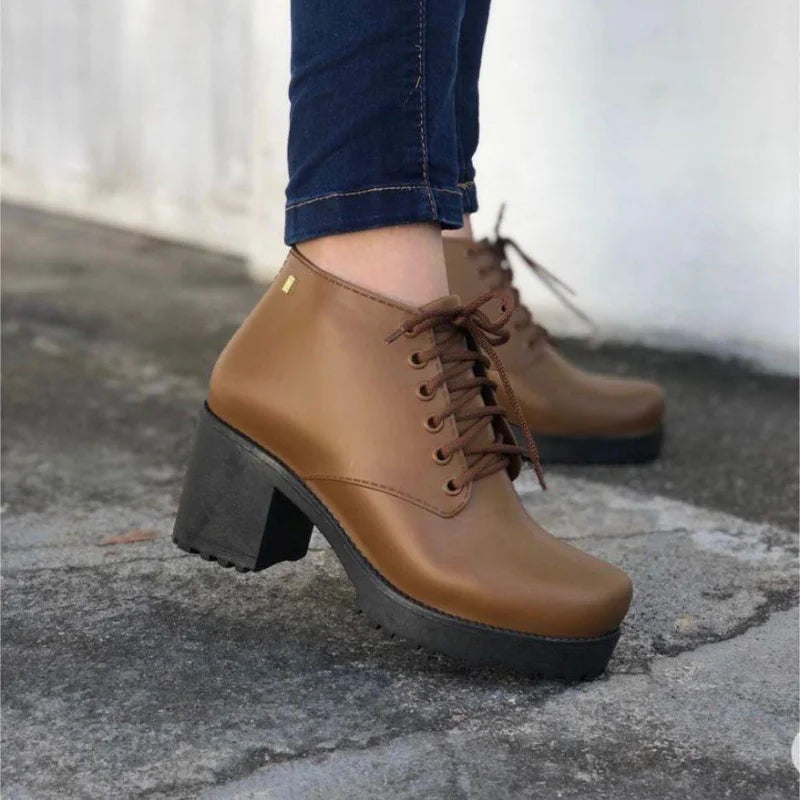 Bota Feminina Stilo Social Preta/Bordo/branca 34 à 39 Oferta Outono