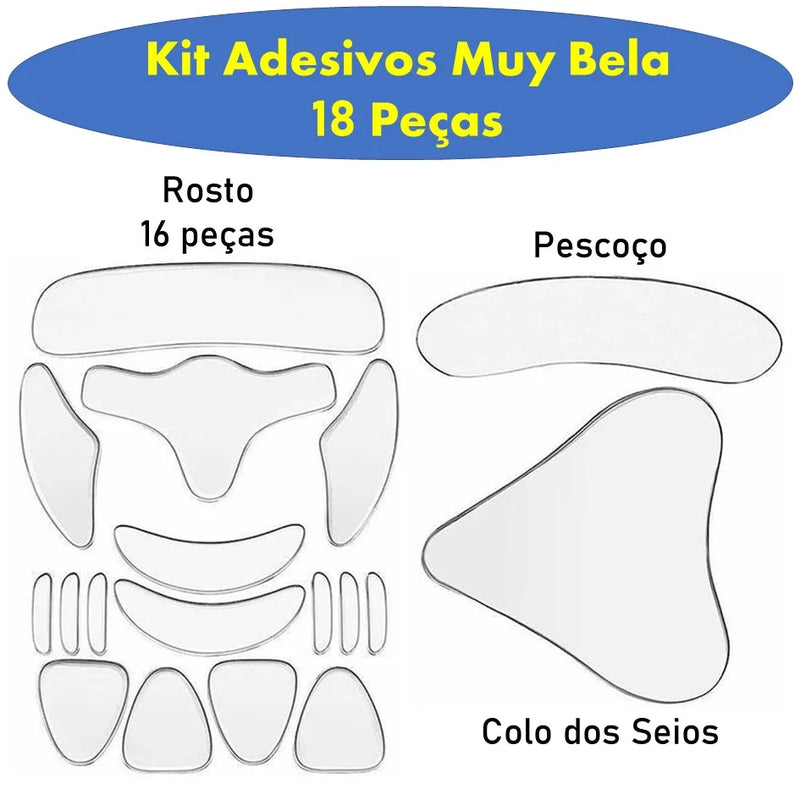 Kit 3 em 1 -  Rosto + Colo + Pescoço Decote