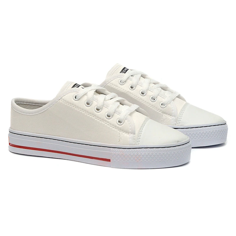 Tênis Feminino Branco Casual Uolk Star Confortável Super Leve Promoção