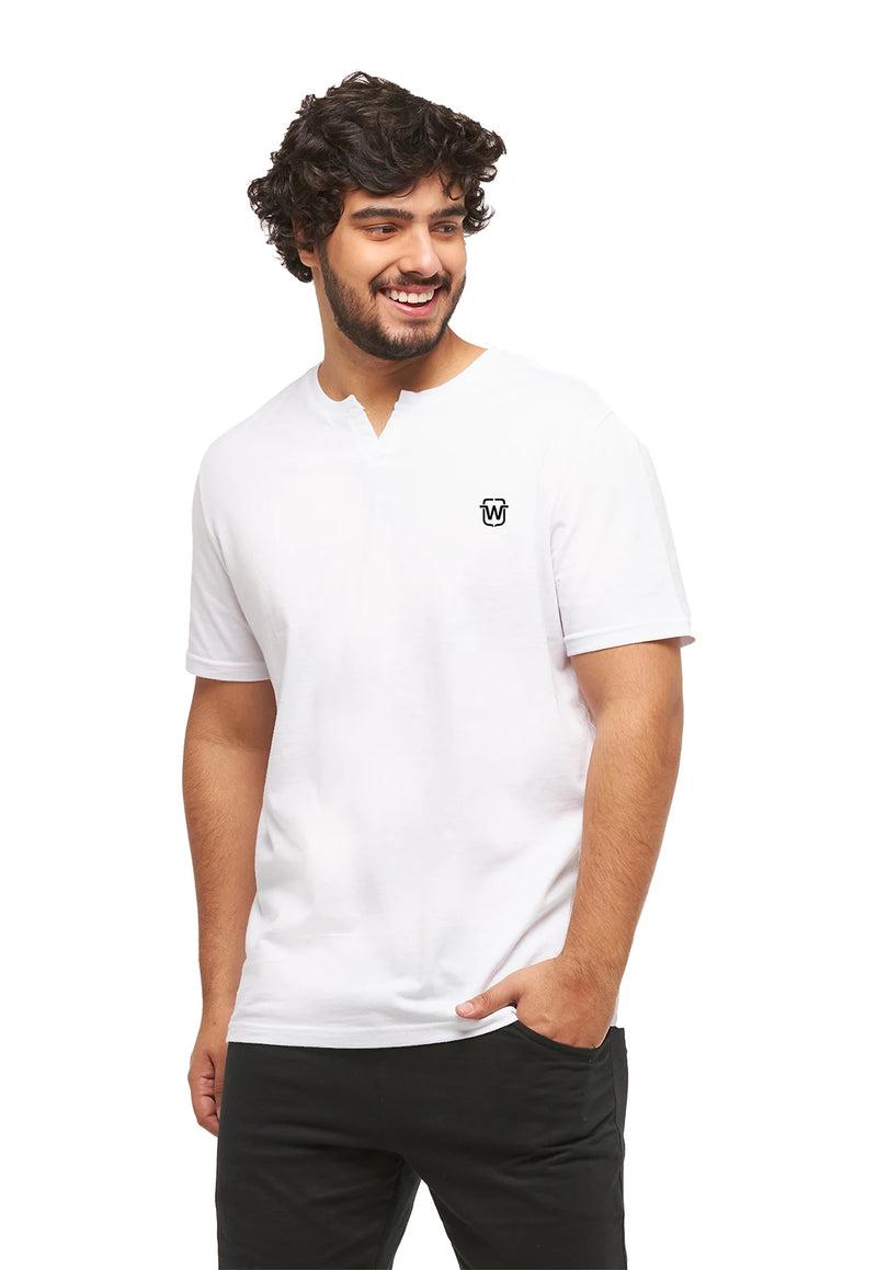 CAMISETA BÁSICA MASCULINA GOLA PORTUGUESA C3 WOOKS