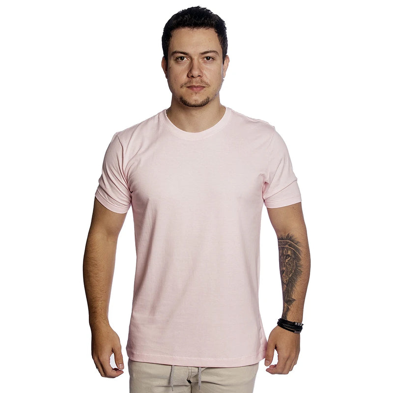 Camiseta Básica 100% Algodão Premium Masculina TM002-V3