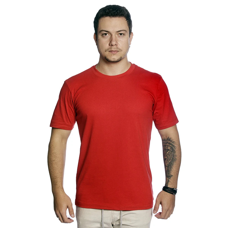 Camiseta Básica 100% Algodão Premium Masculina TM002-V3