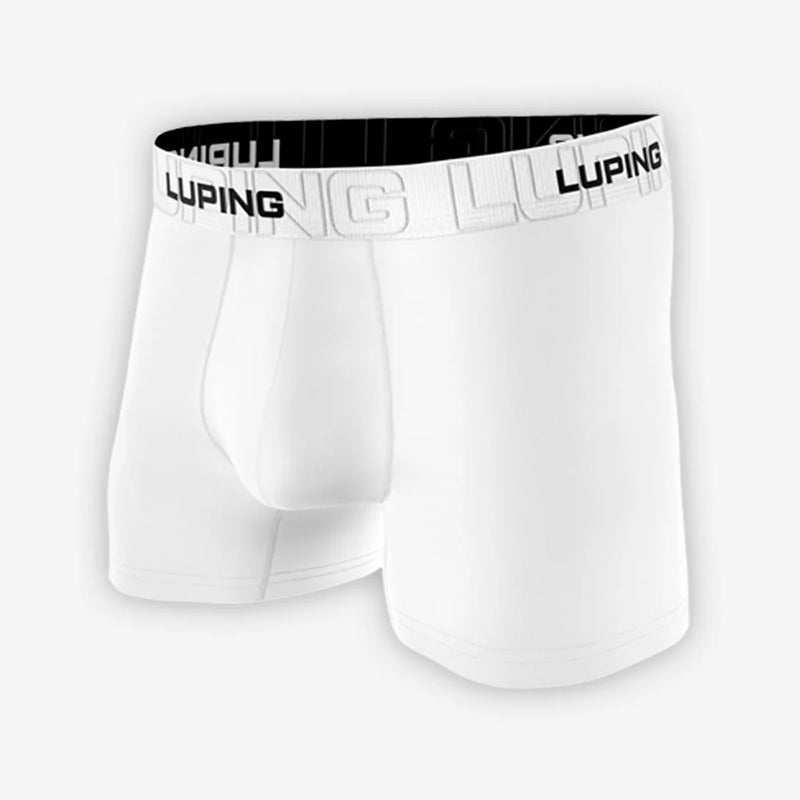 Kit 5 Cuecas Boxer Adulto Masculina Lisa Cueca Tecido Premium Alto Relevo