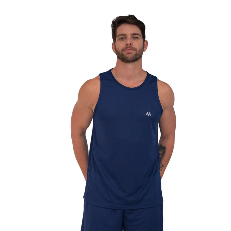 Regata Masculina Camisas Slim Moda Masculina Dry Fit