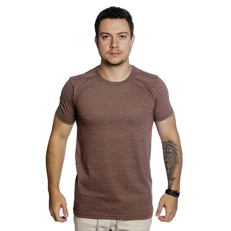 Camiseta Básica 100% Algodão 30.1 Masculina TM002-V2