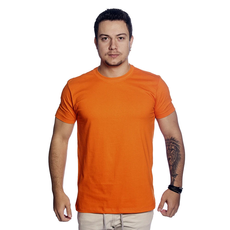 Camiseta Básica 100% Algodão 30.1 Masculina TM002-V2