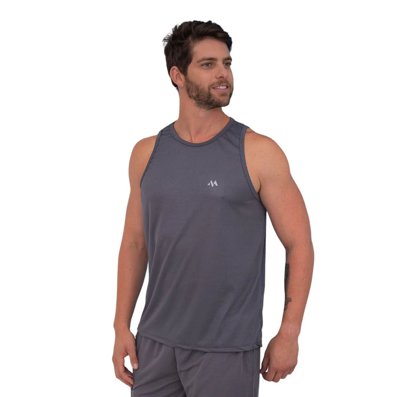 Regata Masculina Camisas Slim Moda Masculina Dry Fit