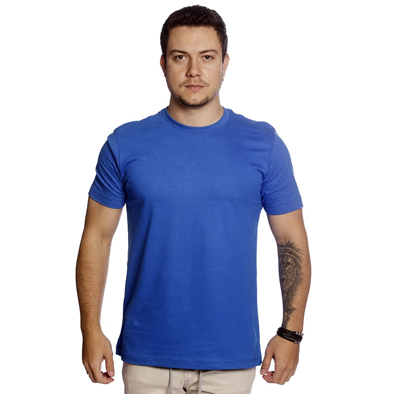 Camiseta Básica 100% Algodão Premium Masculina TM002-V3