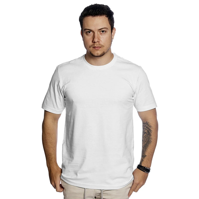 Camiseta Básica 100% Algodão 30.1 Masculina TM002-V2