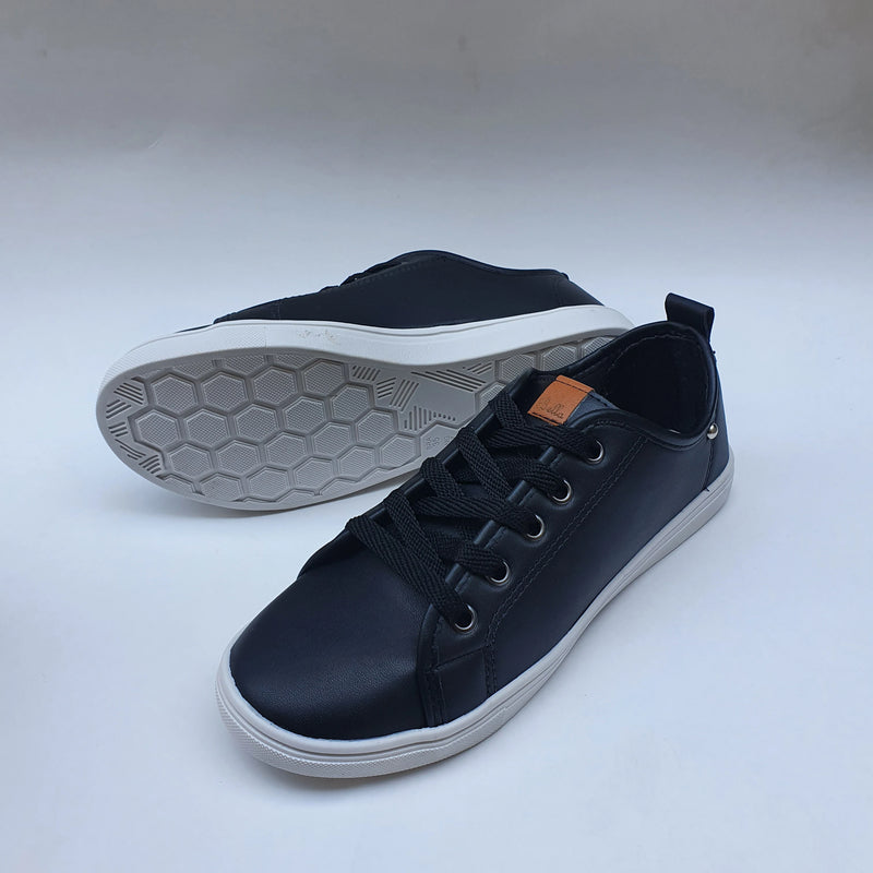 Tênis Feminino Casual Preto Tenis Sapatenis Casual Bella 163