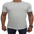 Camiseta Masculina Slim Lisa Algodão Premium