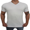 Camiseta Masculina Lisa Gola V Slim Fit