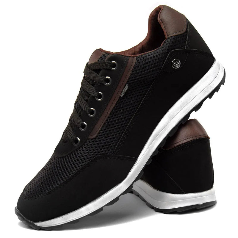 Tenis Sapatenis Conforto Casual Masculino