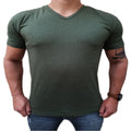 Camiseta Masculina Lisa Gola V Slim Fit