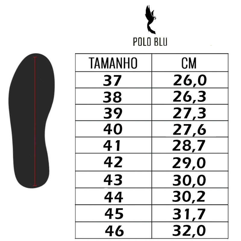 Tênis Sapatenis Masculino Modelo Slip on Diversidade de Cores Polo Blu Tamanhos