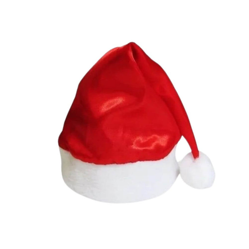 Gorro Touca De Papai Noel Linha Luxo Cetim (NTG1007)