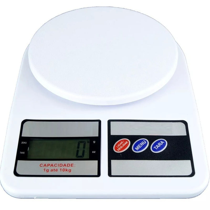 Balança Digital De Precisão Cozinha 10kg Nutrição E Dieta (HM57)