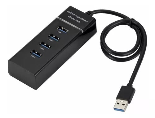 HUB 4 PORTAS USB 3.0 COM LED INDICADOR UH30A (3102)