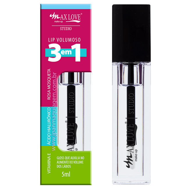 LIP Volumoso 3EM1 Incolor 300 Max Love (LV-15976)