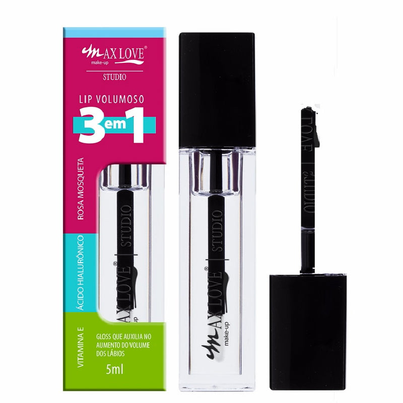 LIP Volumoso 3EM1 Incolor 300 Max Love (LV-15976)