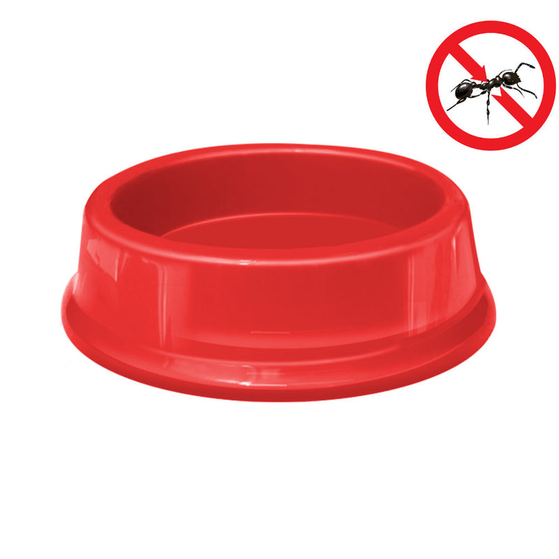 Comedouro Para Gatos 200ml Anti Formiga - Vermelho (0156-VM)