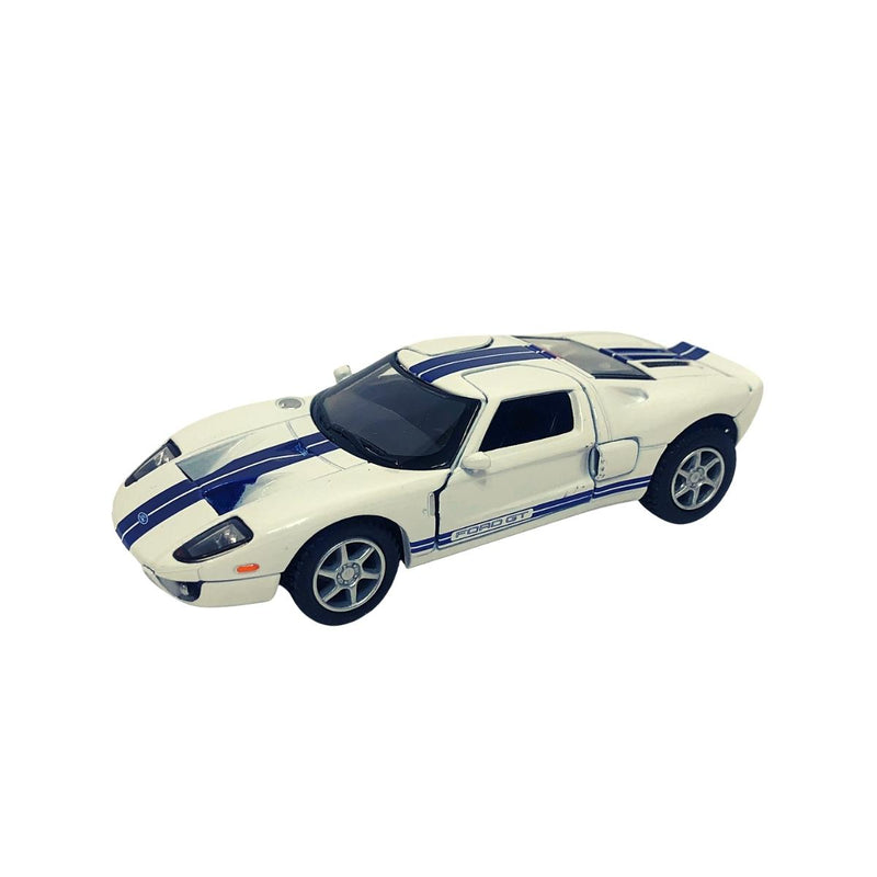 Miniatura Colecionável Ford GT 2006 Branco 1/36 Kinsmart (4297)