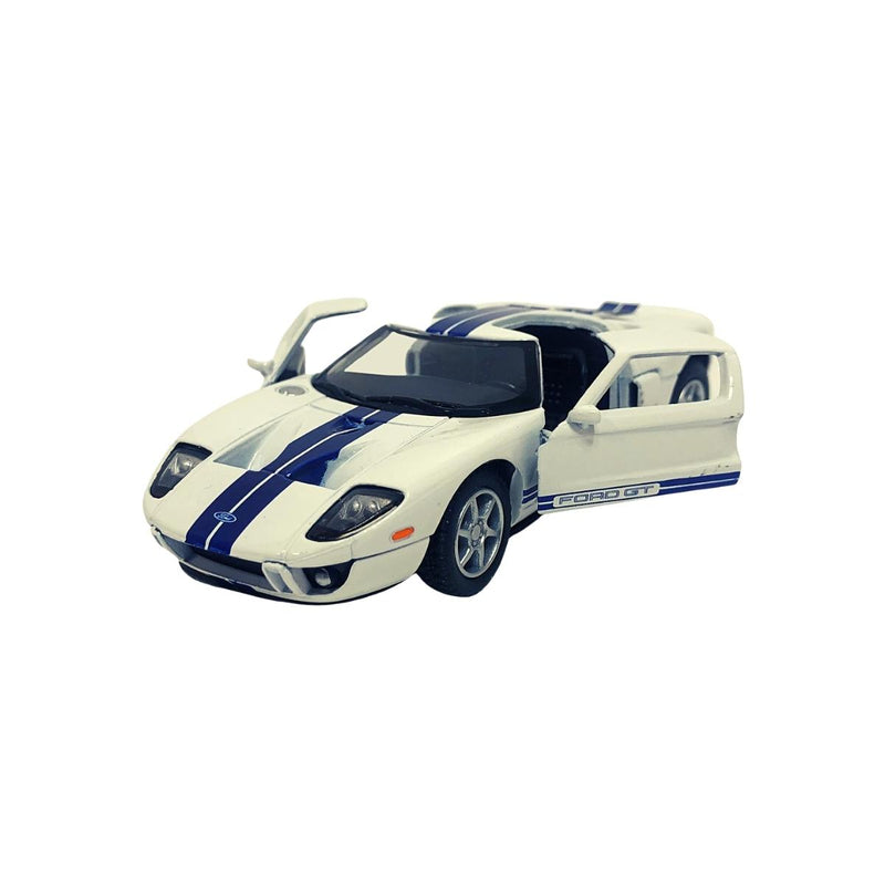 Miniatura Colecionável Ford GT 2006 Branco 1/36 Kinsmart (4297)