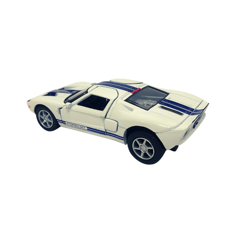 Miniatura Colecionável Ford GT 2006 Branco 1/36 Kinsmart (4297)