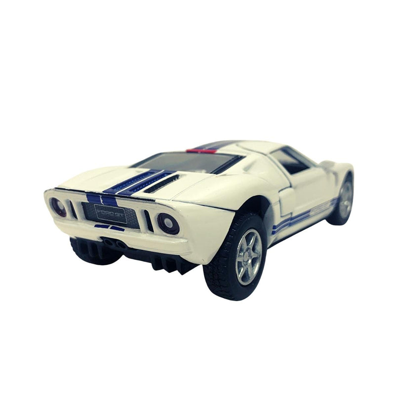 Miniatura Colecionável Ford GT 2006 Branco 1/36 Kinsmart (4297)