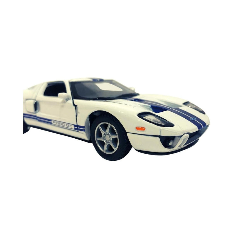 Miniatura Colecionável Ford GT 2006 Branco 1/36 Kinsmart (4297)