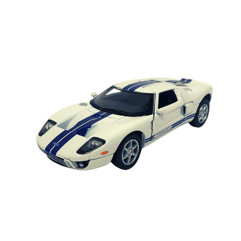 Miniatura Colecionável Ford GT 2006 Branco 1/36 Kinsmart (4297)