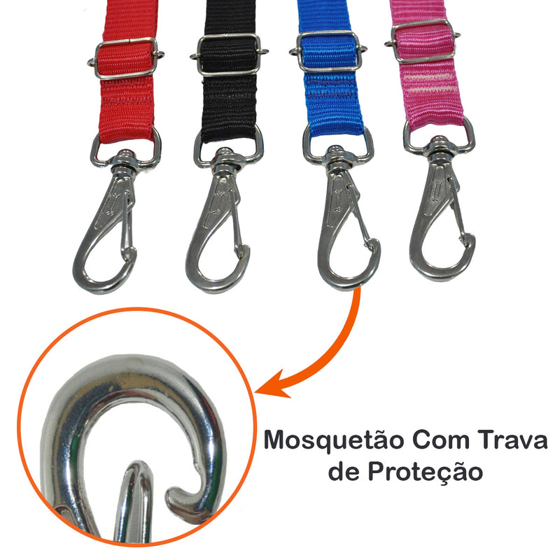 Cinto de Segurança 54004rosa Tradicional Regulavel Nylon P Cor: Rosa 54004